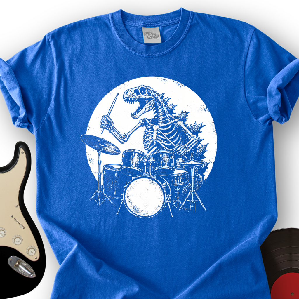 Dinosaur Drummer T-Shirt product image 6