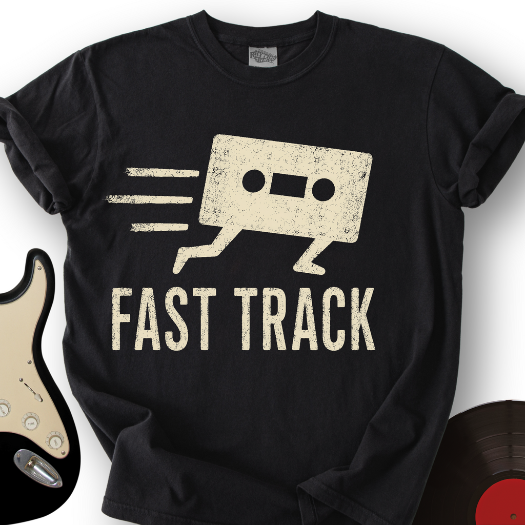 Fast Track Cassette T-Shirt product image 1
