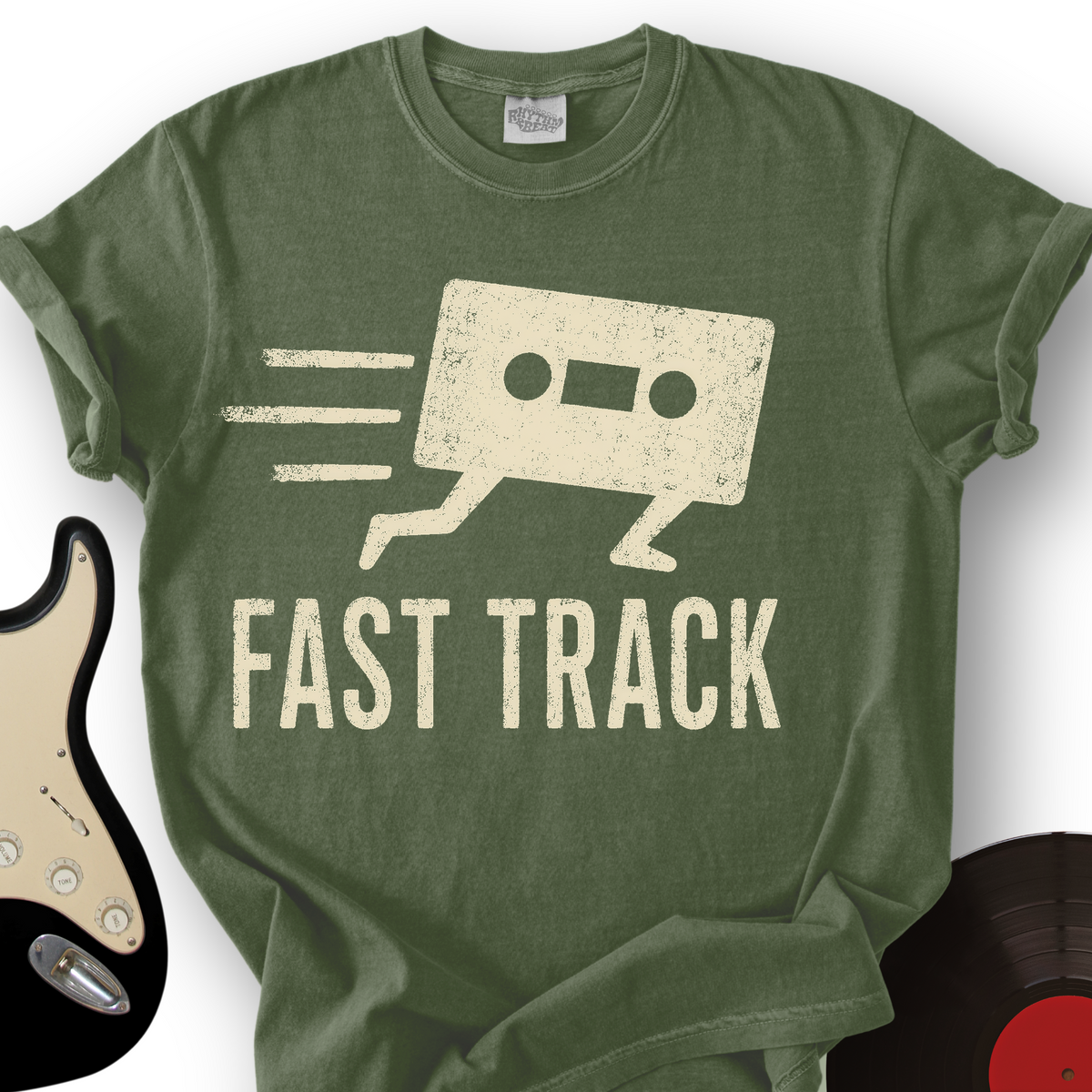 Fast Track Cassette T-Shirt product image 4