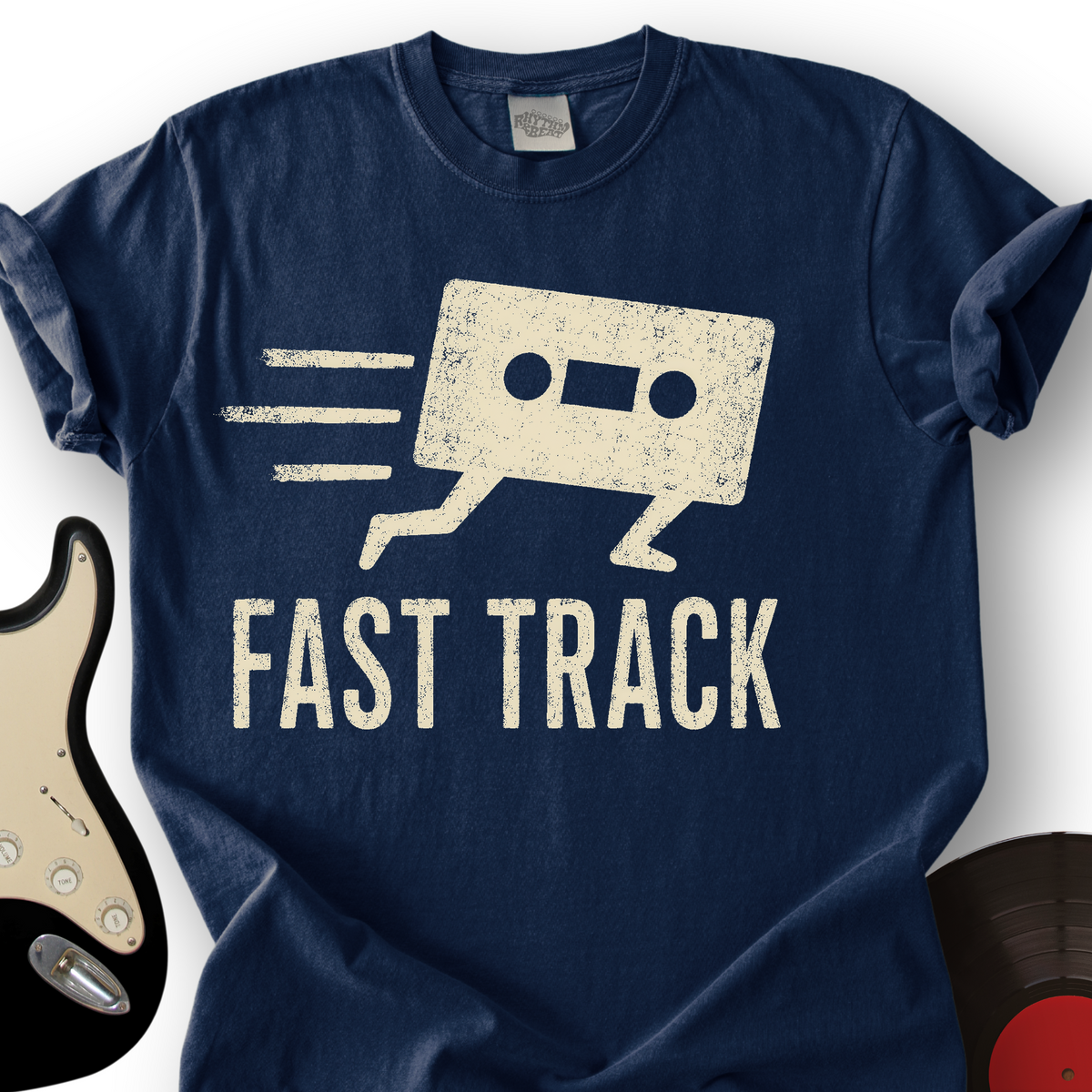 Fast Track Cassette T-Shirt product image 5