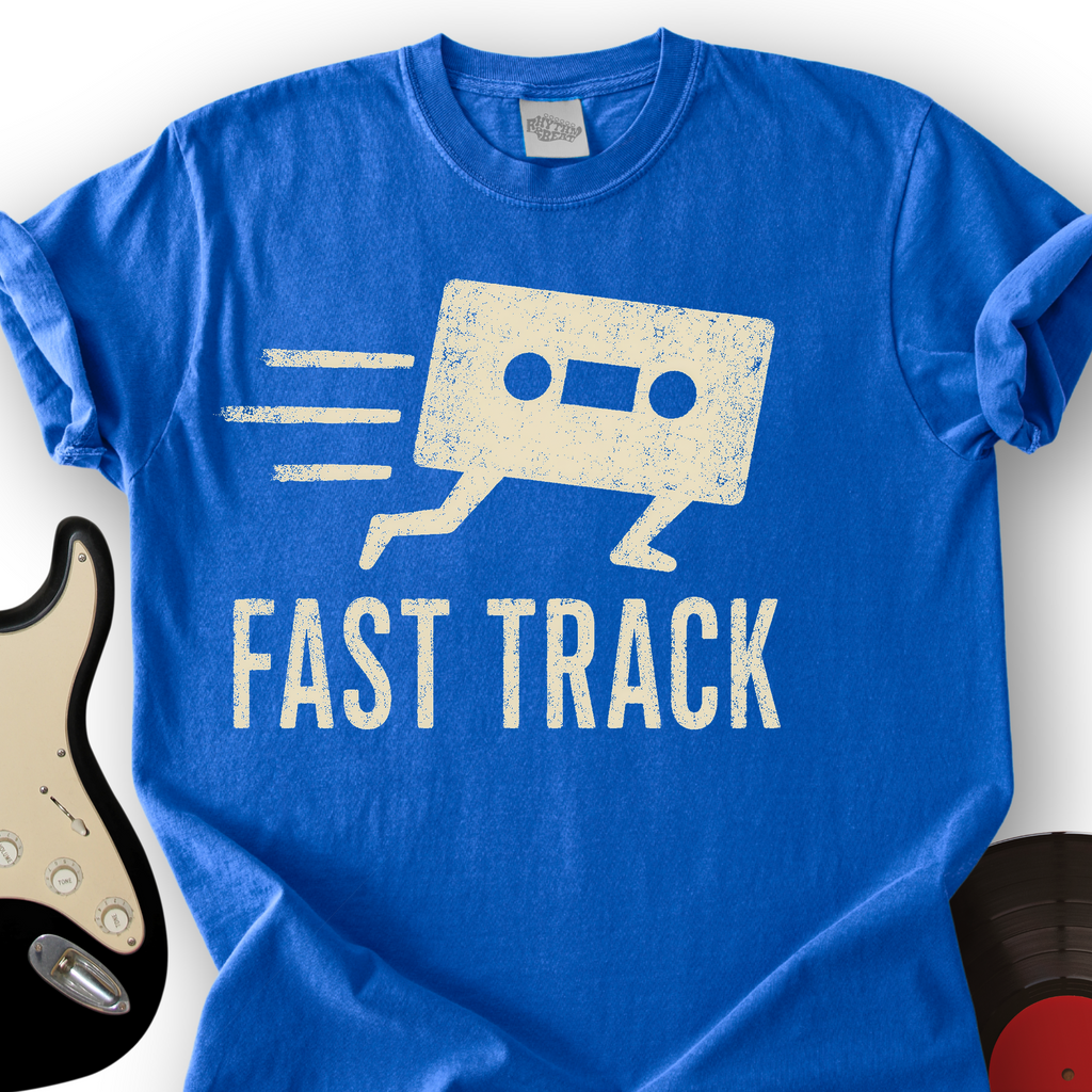 Fast Track Cassette T-Shirt product image 6
