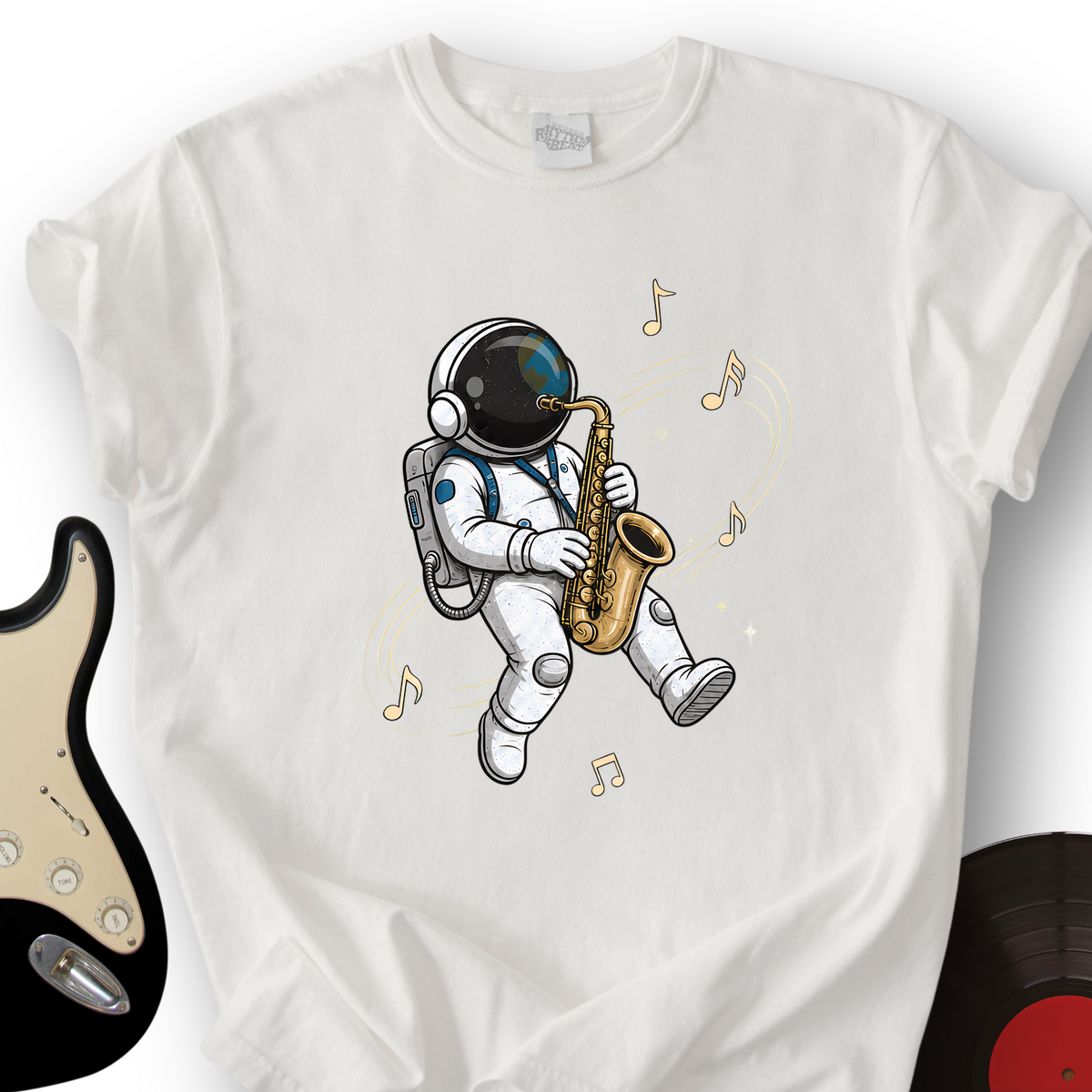 Astronaut Saxophone T-Shirt product image 3