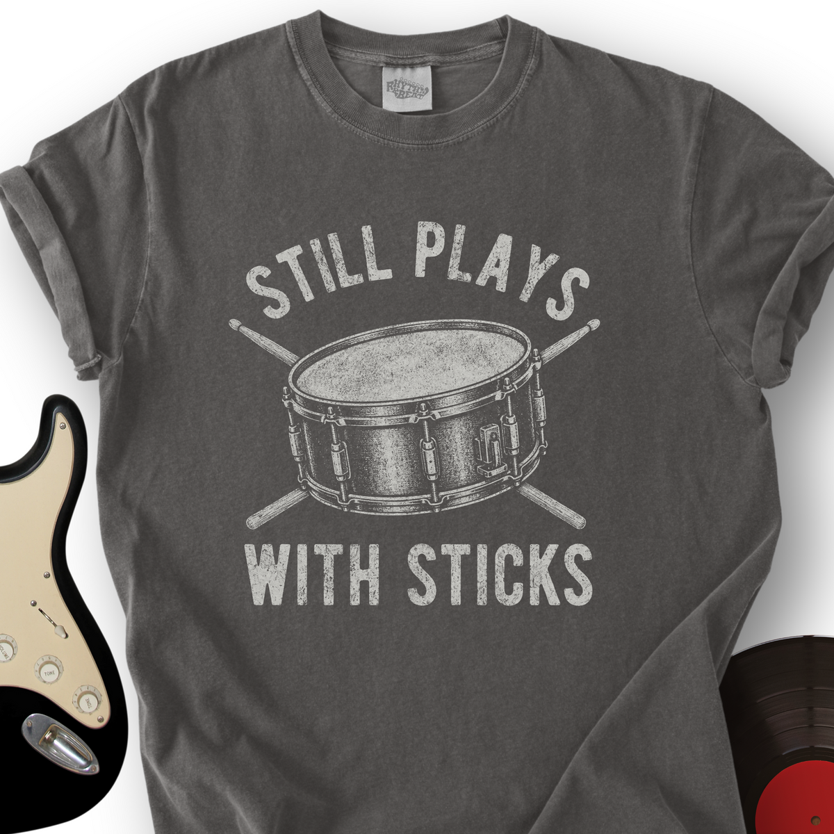 Still Plays With Sticks T-Shirt product image 2