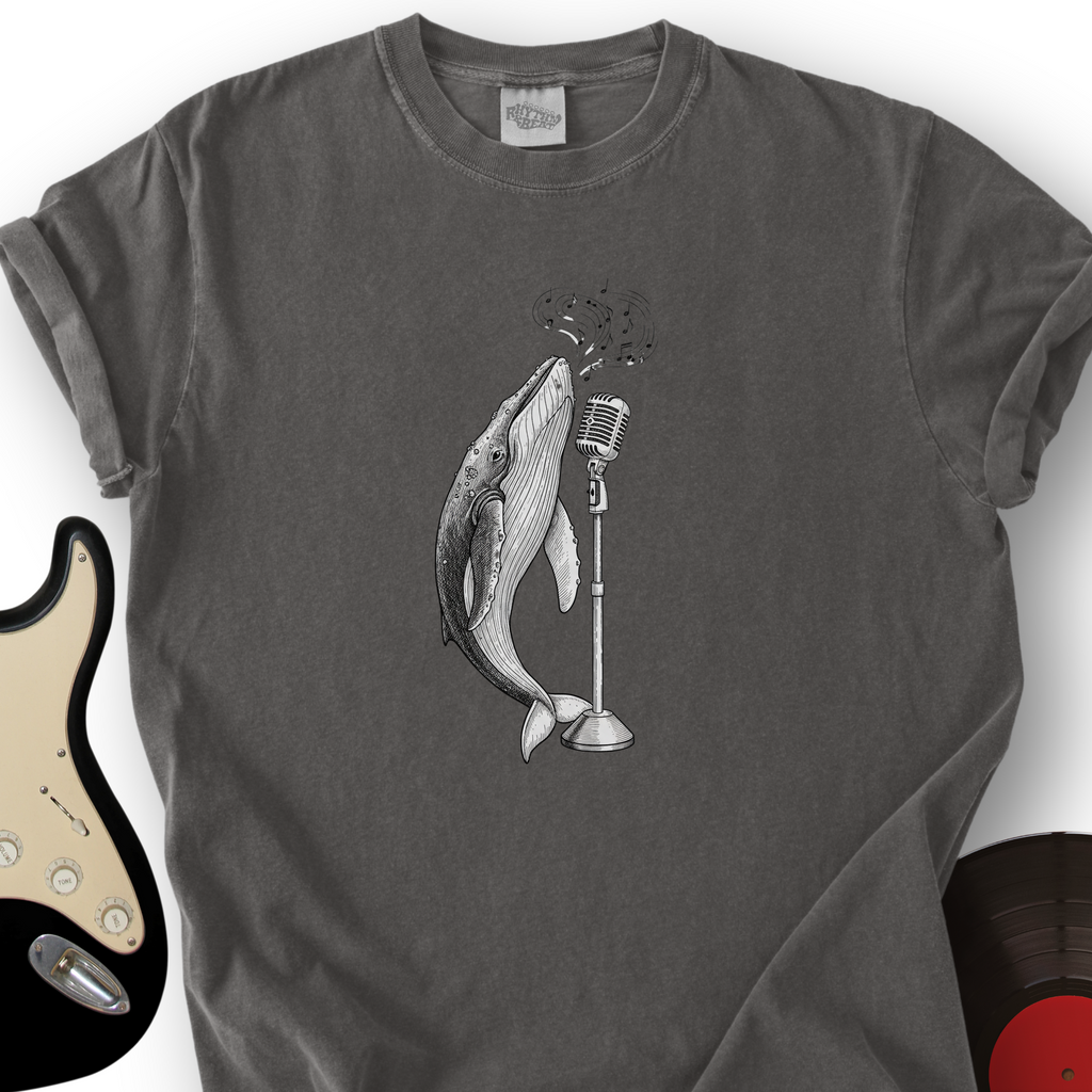 Whale Singer T-Shirt product image 3
