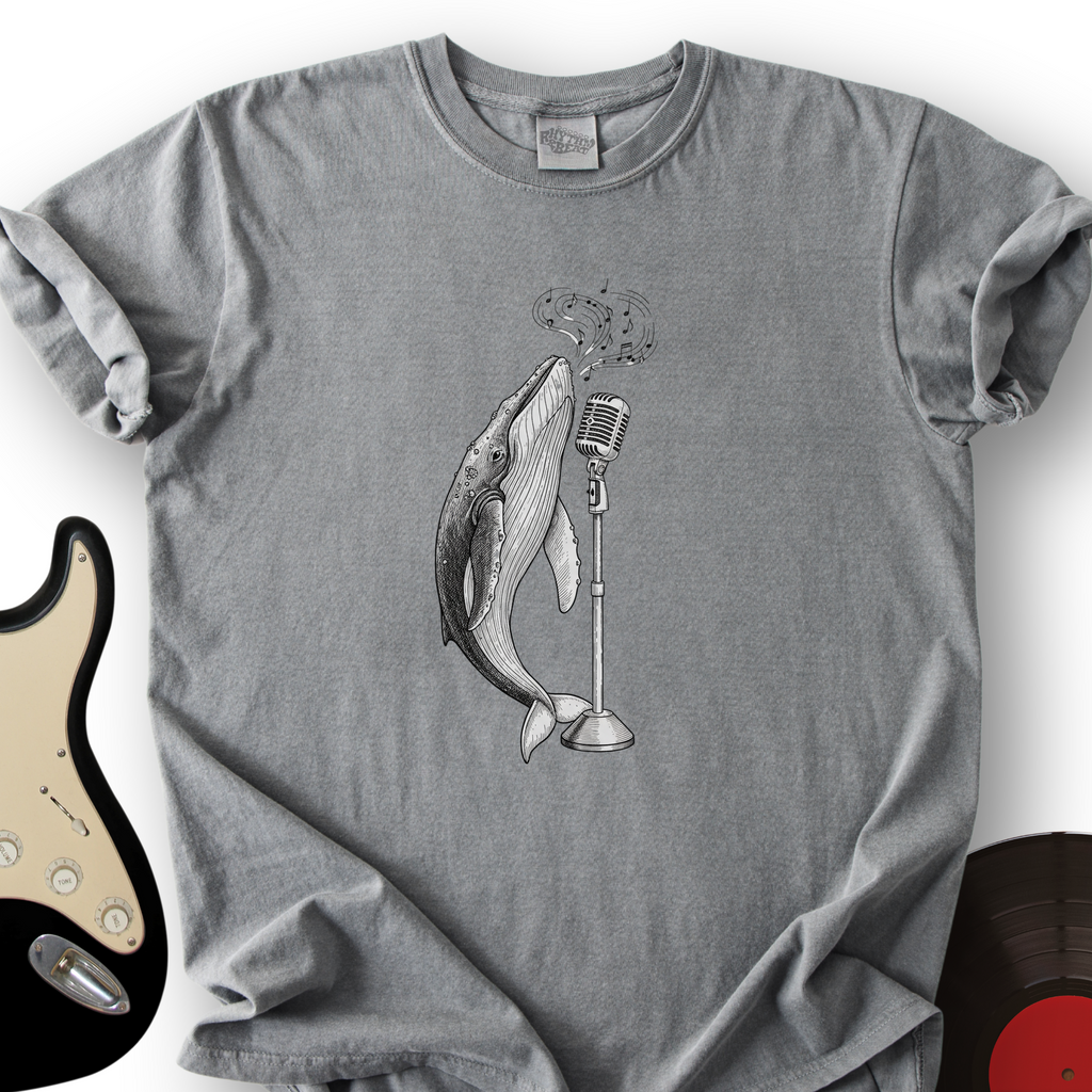 Whale Singer T-Shirt product image 2