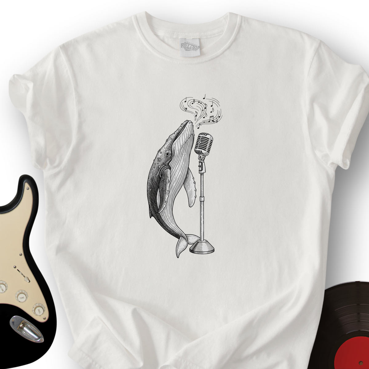 Whale Singer T-Shirt product image 5