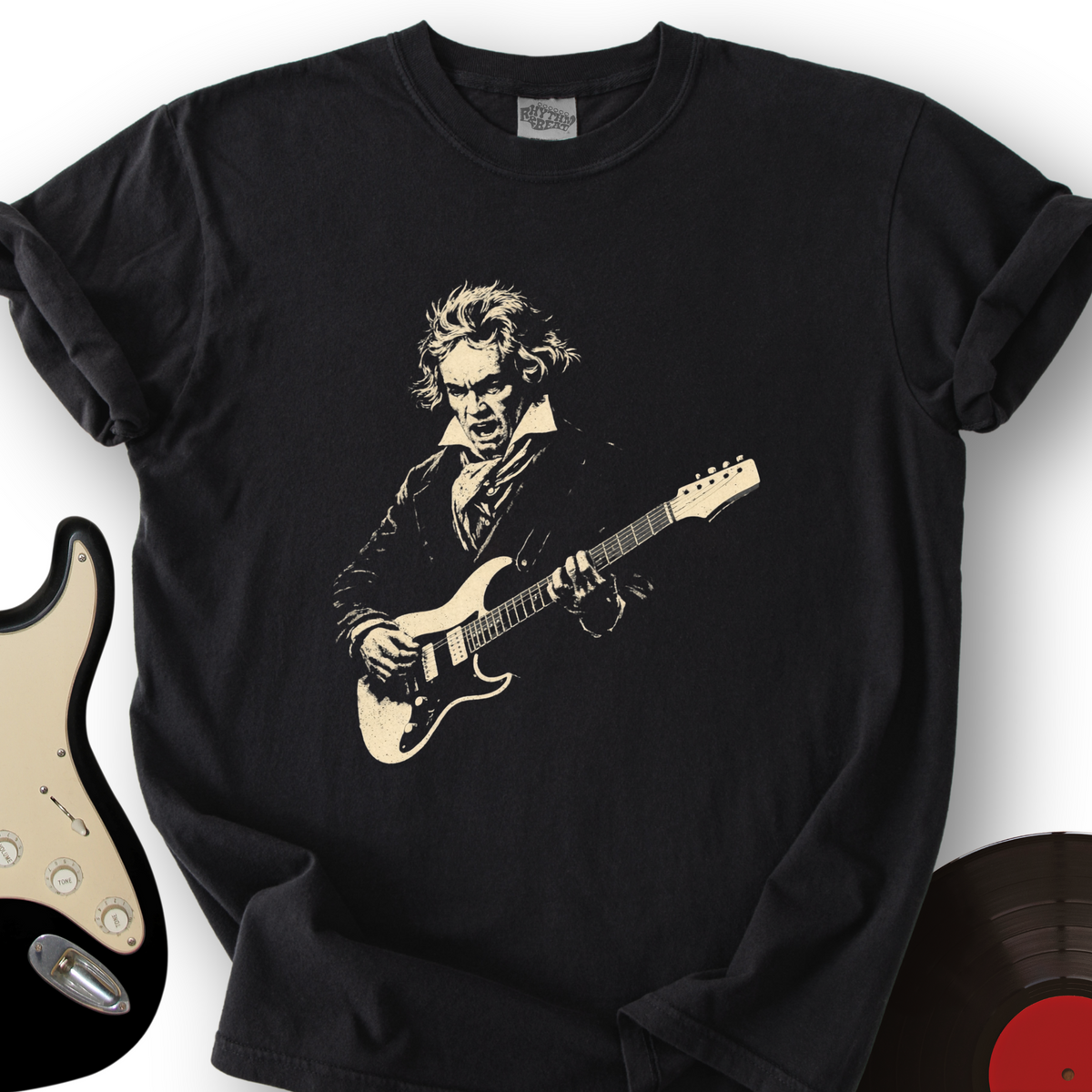 Beethoven Guitar T-Shirt product image 2