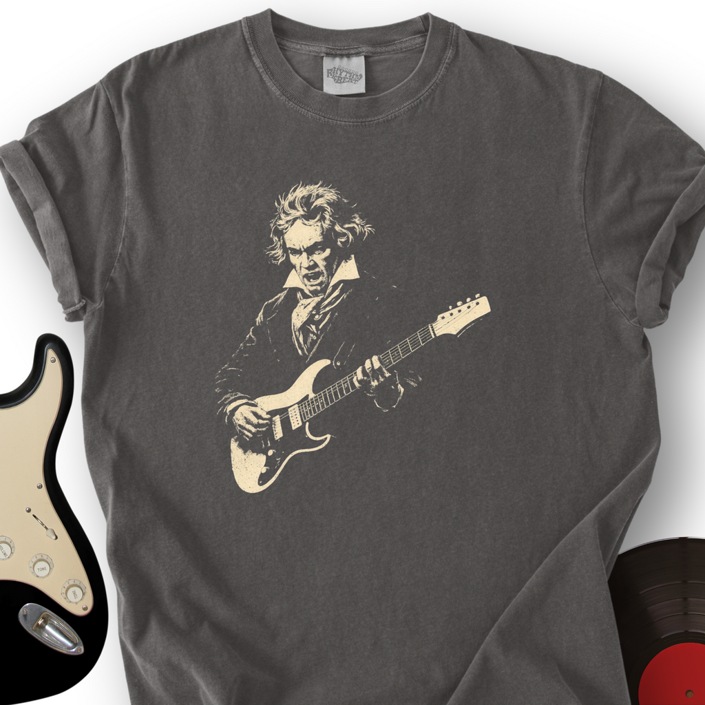 Beethoven Guitar T-Shirt product image 3