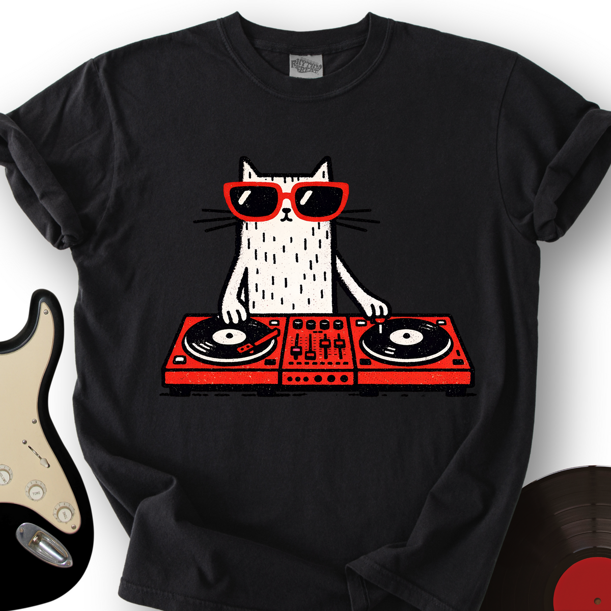 Blocky Cat Decks T-Shirt product image 1