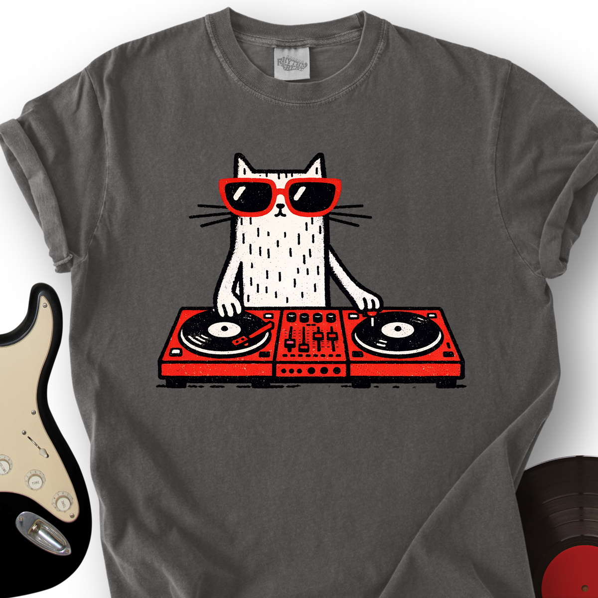 Blocky Cat Decks T-Shirt product image 2