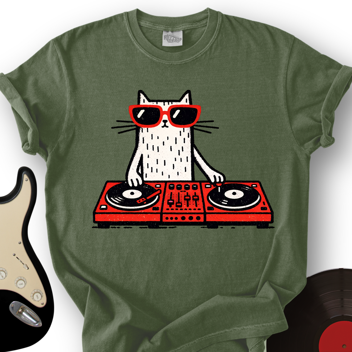 Blocky Cat Decks T-Shirt product image 4