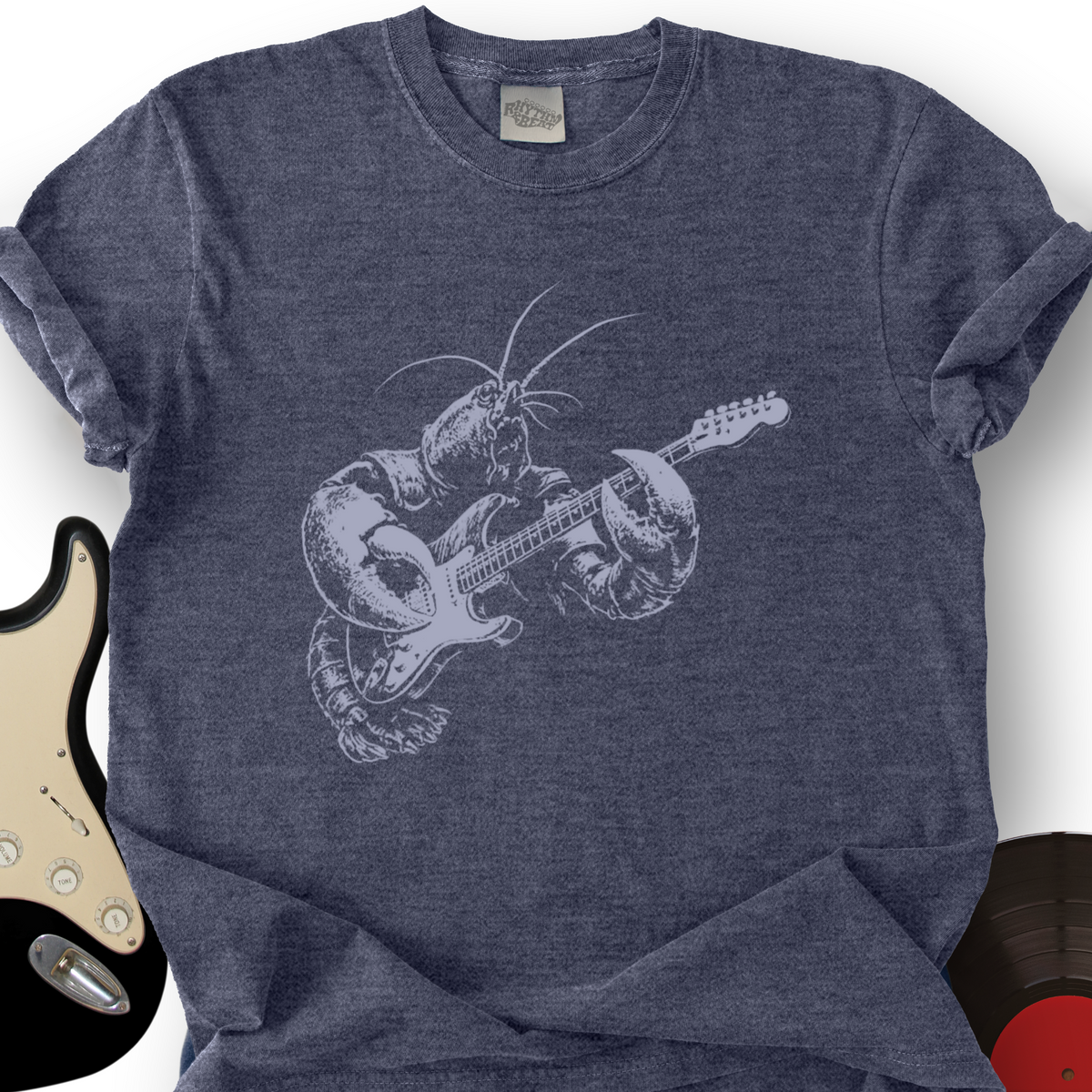 Lobster Guitarist T-Shirt product image 5