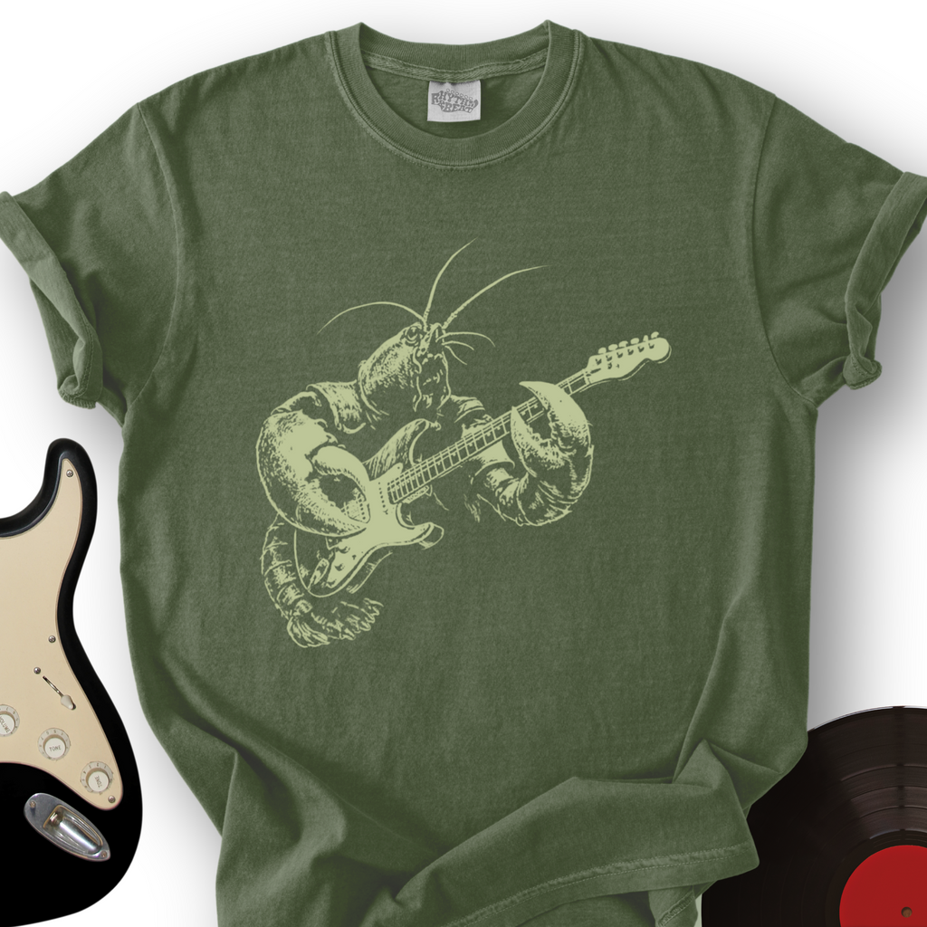 Lobster Guitarist T-Shirt product image 6