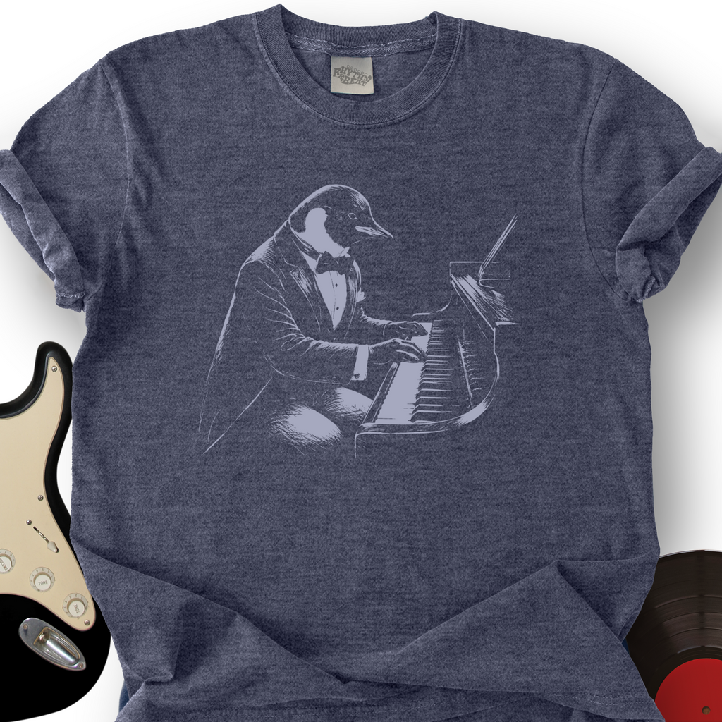 Penguin Pianist T-Shirt product image 5