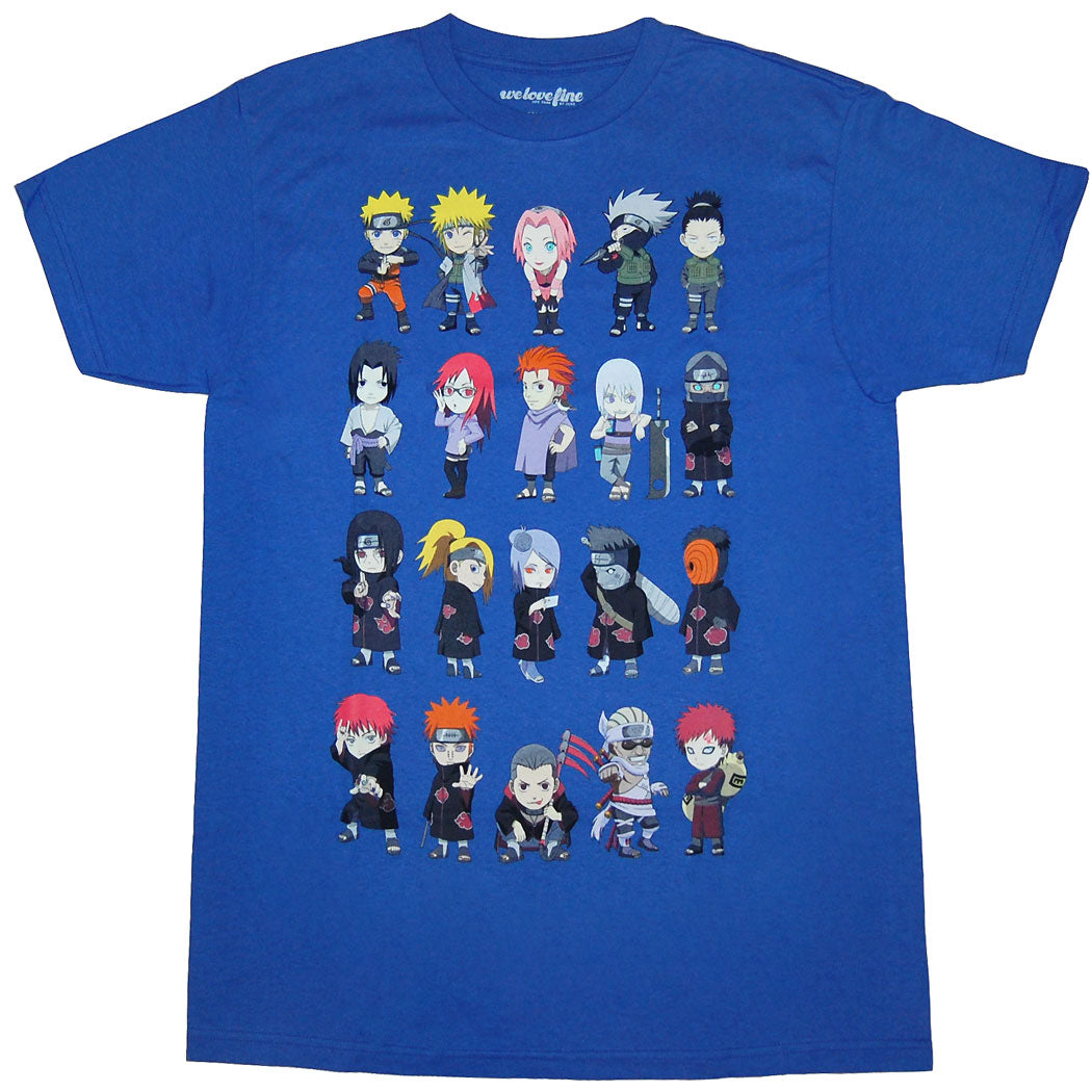 Naruto Shippuden Chibi Group T-Shirt product image 1