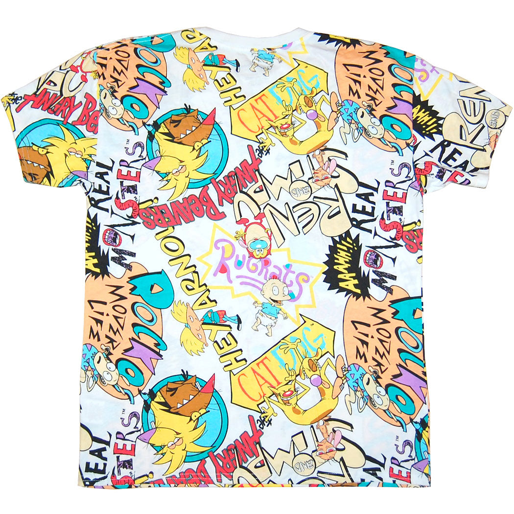 Nickelodeon Nicktoons 90's All Over Print T-Shirt product image 2