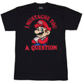 Nintendo Mario Mustache You A Question T-Shirt product image 1