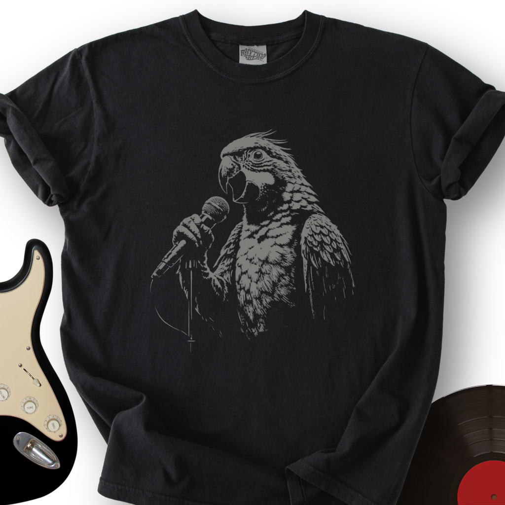 Parrot Singer T-Shirt product image 3