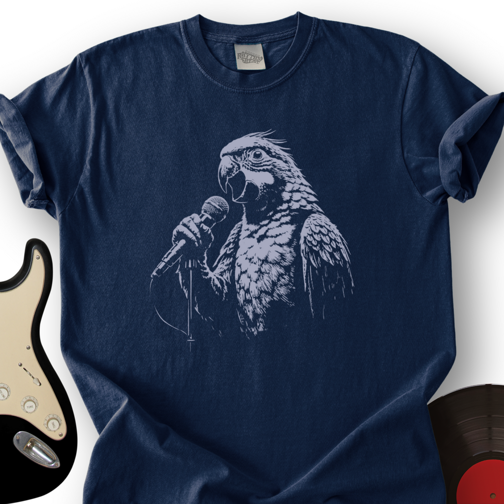 Parrot Singer T-Shirt product image 4