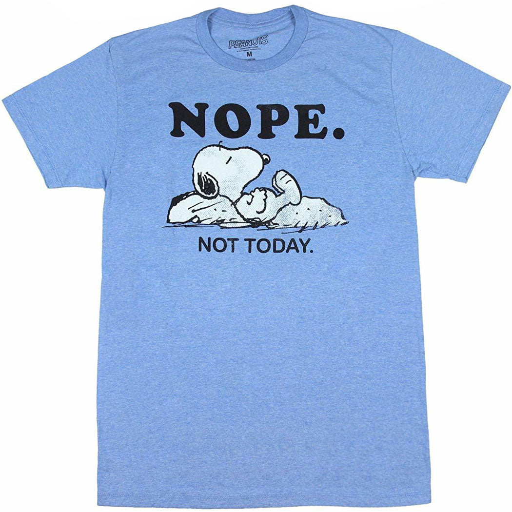 Peanuts Snoopy Nope Not Today T-Shirt product image 1