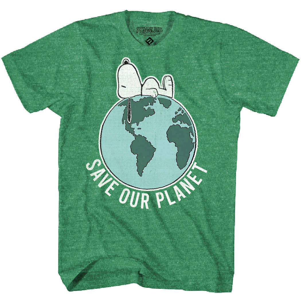 Peanuts Snoopy Save Our Planet Vintage T-Shirt product image 1