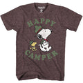Peanuts Snoopy Happy Camper Vintage T-Shirt product image 1