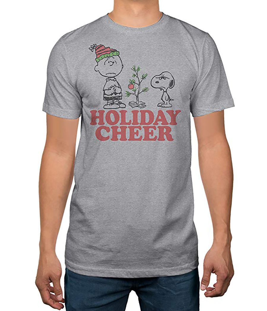 Peanuts Snoopy Charlie Brown Holiday Cheer Christmas T-Shirt product image 1