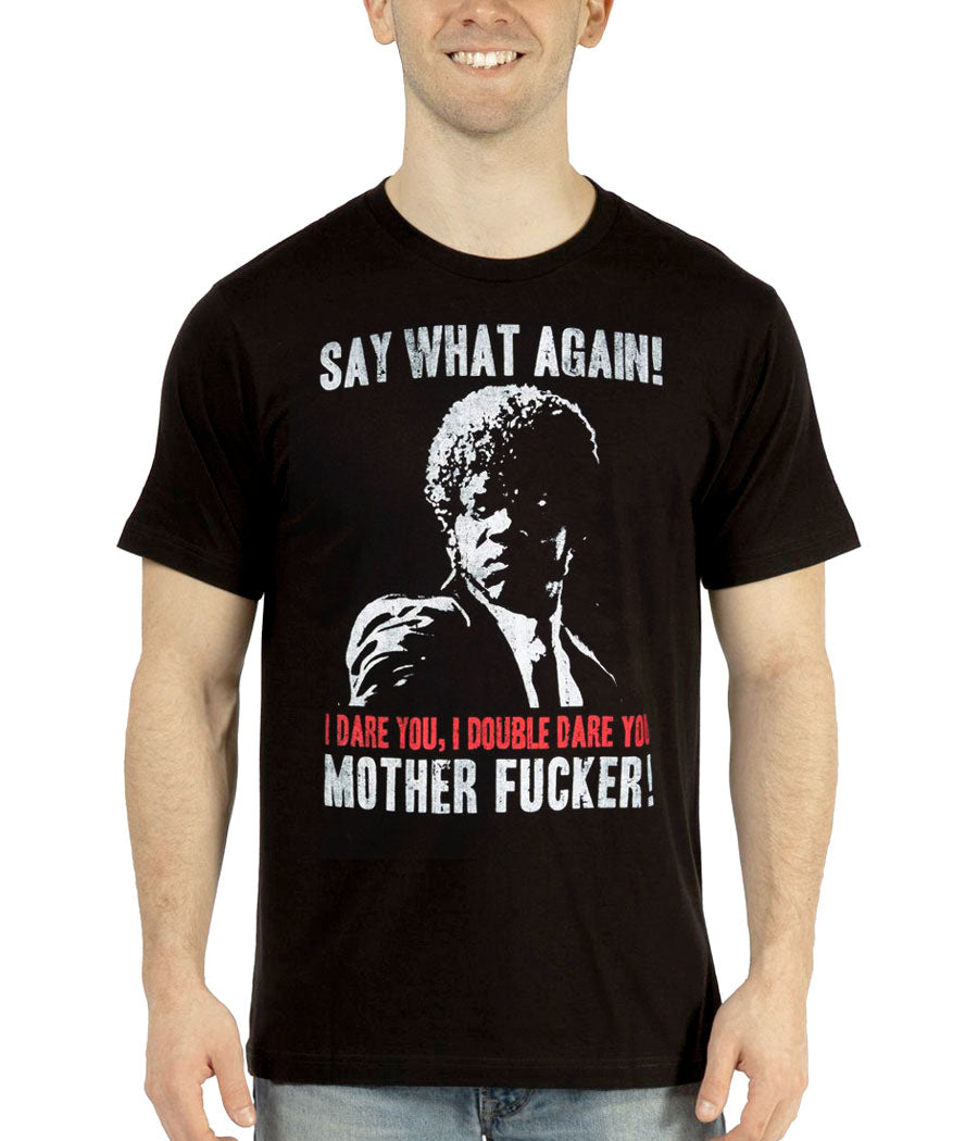 Pulp Fiction Say What Again I Dare You T-Shirt product image 1