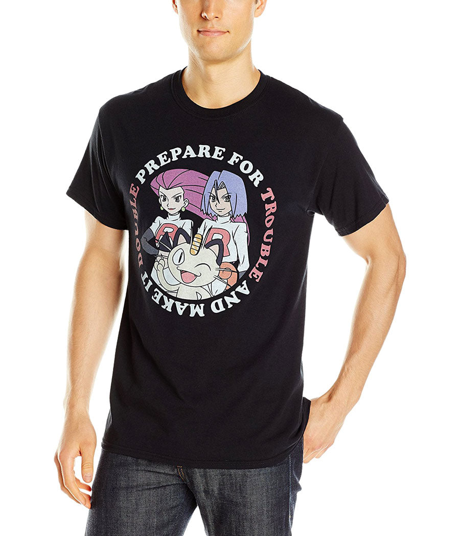 Pokemon Team Rocket Prepare For Trouble T-Shirt product image 1