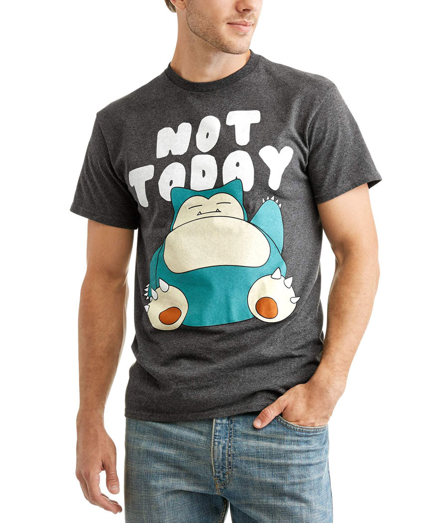 Pokemon Snorlax Not Today T-Shirt product image 1