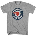 Pontiac Service Distressed Logo T-Shirt Grey product image 1