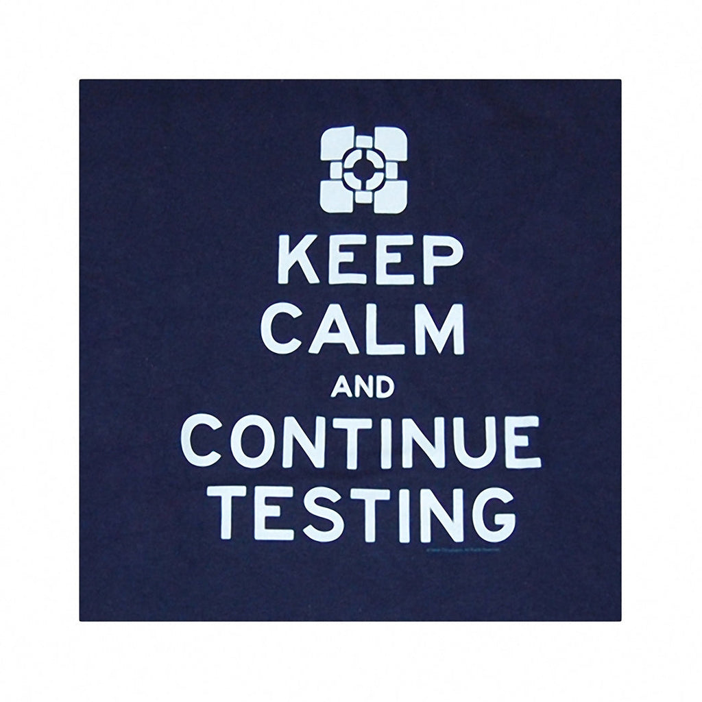 Portal 2 Keep Calm T-Shirt product image 2