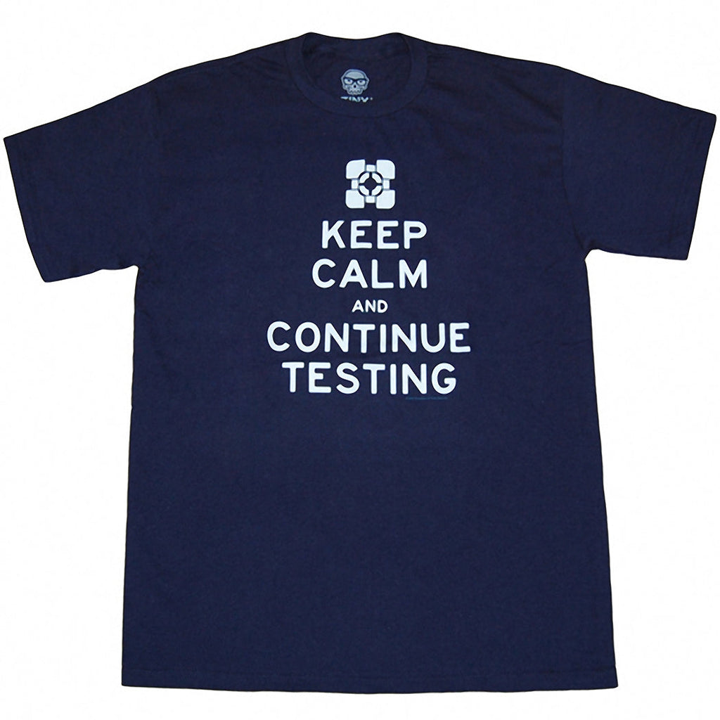 Portal 2 Keep Calm T-Shirt product image 1
