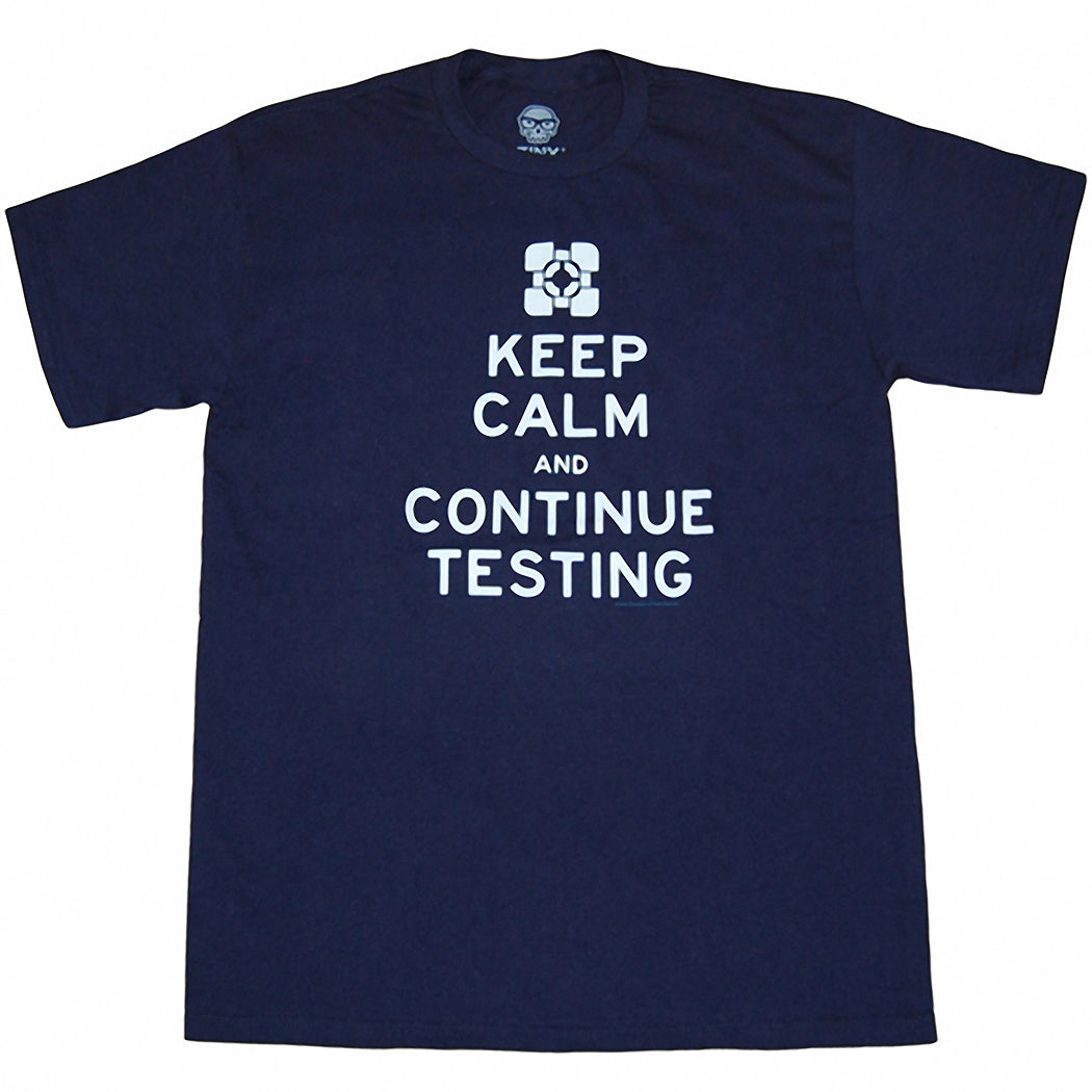 Portal 2 Keep Calm T-Shirt product image 1