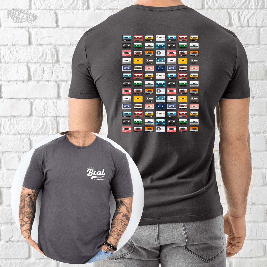 Retro Rainbow Cassette T-Shirt product image 2