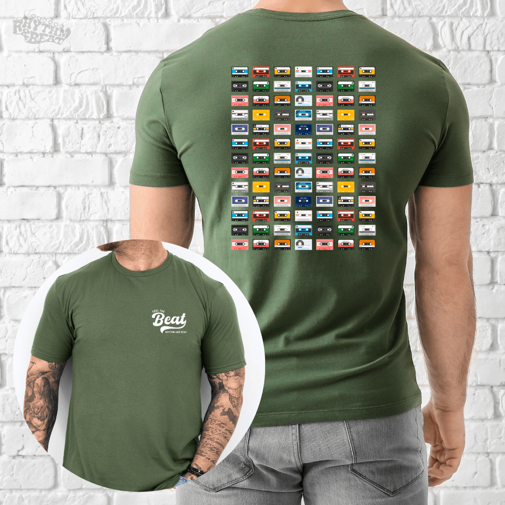 Retro Rainbow Cassette T-Shirt product image 7