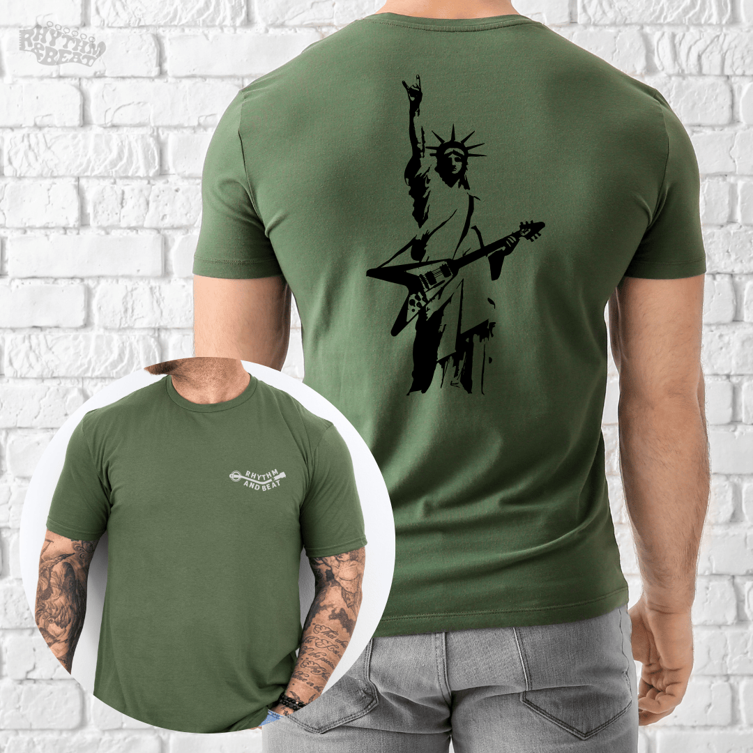 Rockstar Statue T-Shirt product image 4