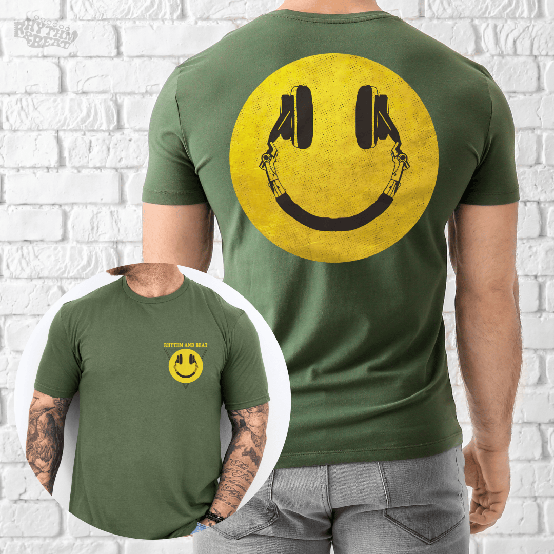 Smile Headphones T-Shirt product image 1