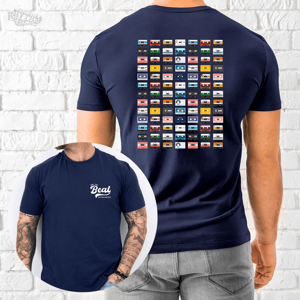 Retro Rainbow Cassette T-Shirt product image 3