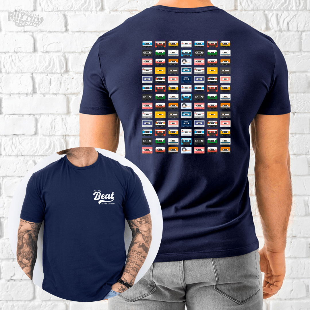 Retro Rainbow Cassette T-Shirt product image 3