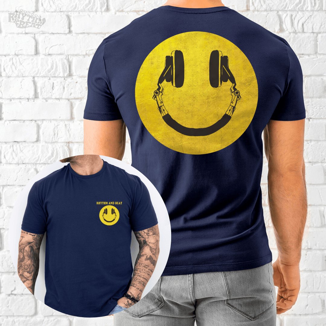 Smile Headphones T-Shirt product image 3