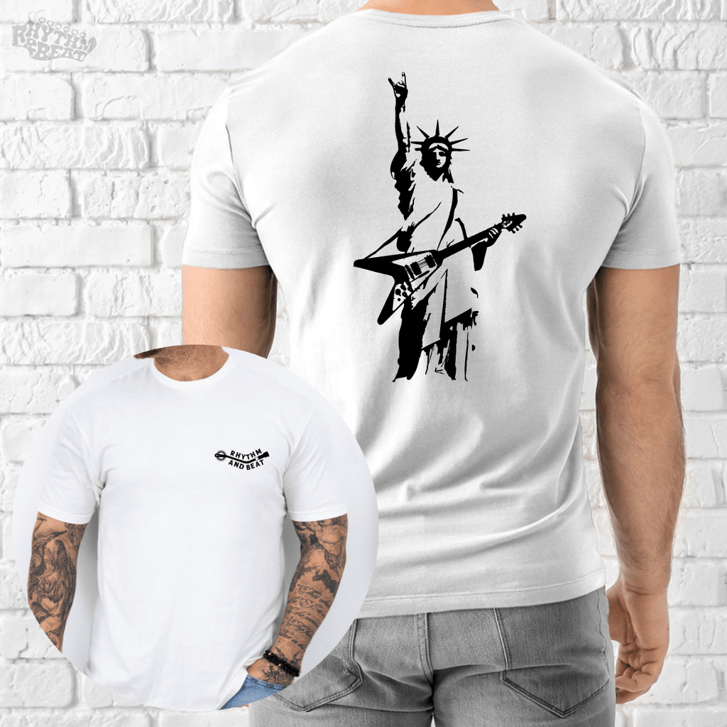 Rockstar Statue T-Shirt product image 3