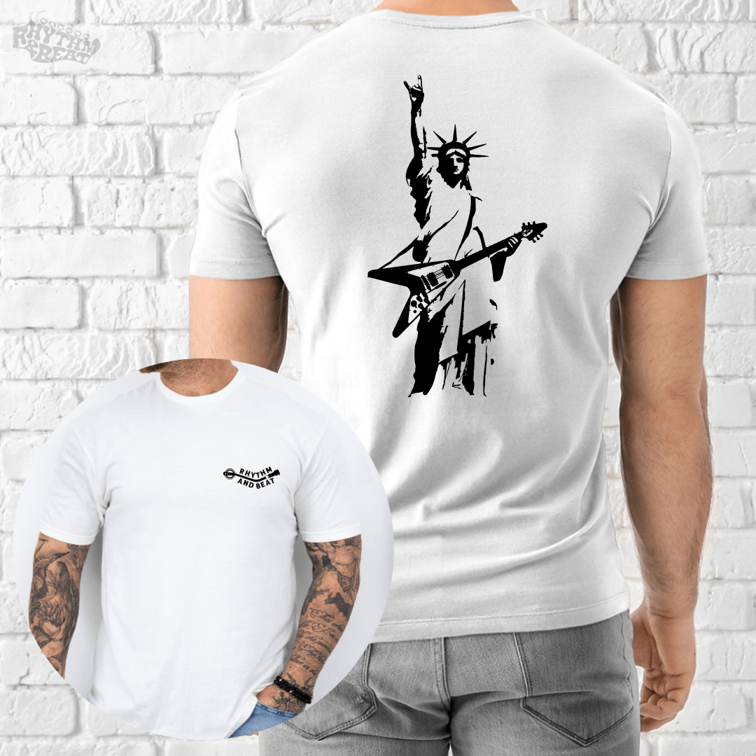 Rockstar Statue T-Shirt product image 3