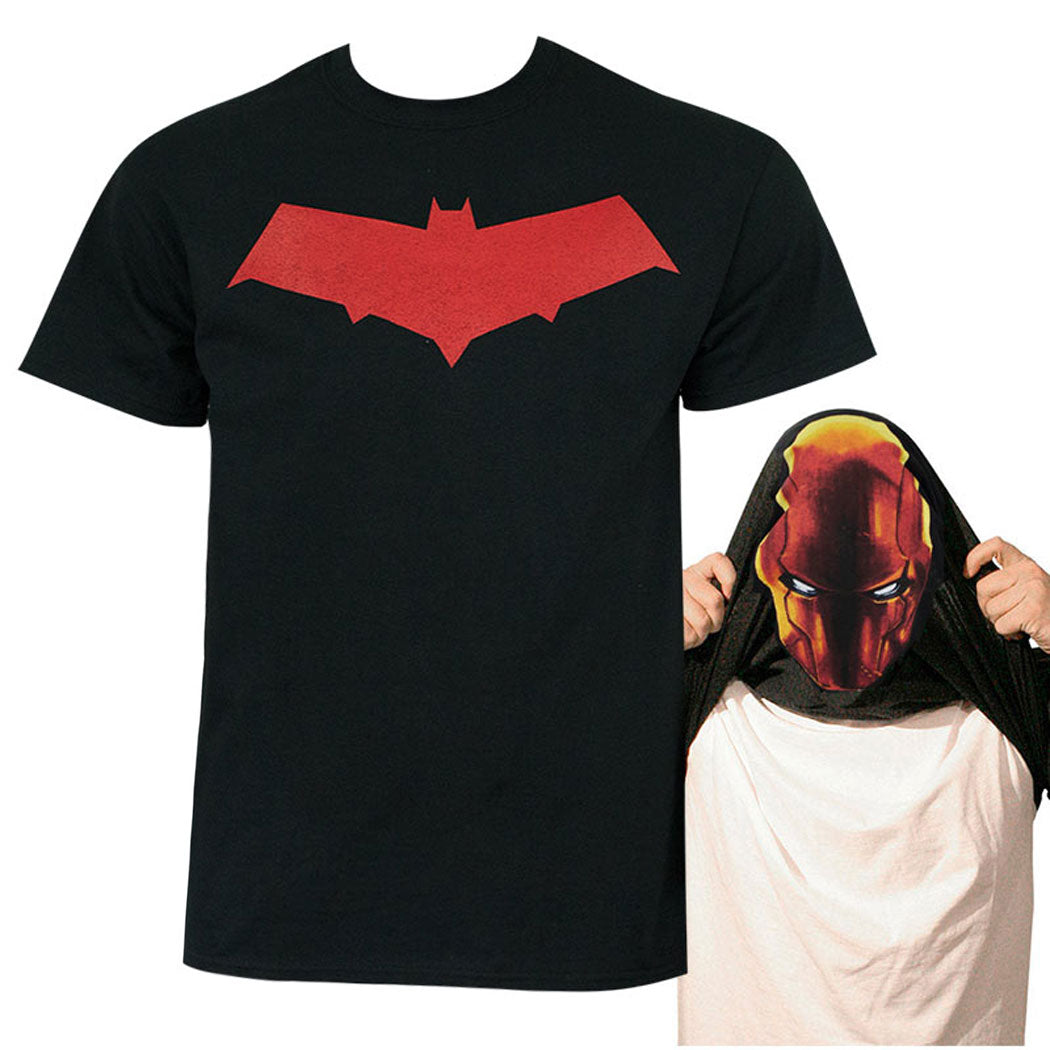 Batman Red Hood Flip-Up Costume T-Shirt product image 1