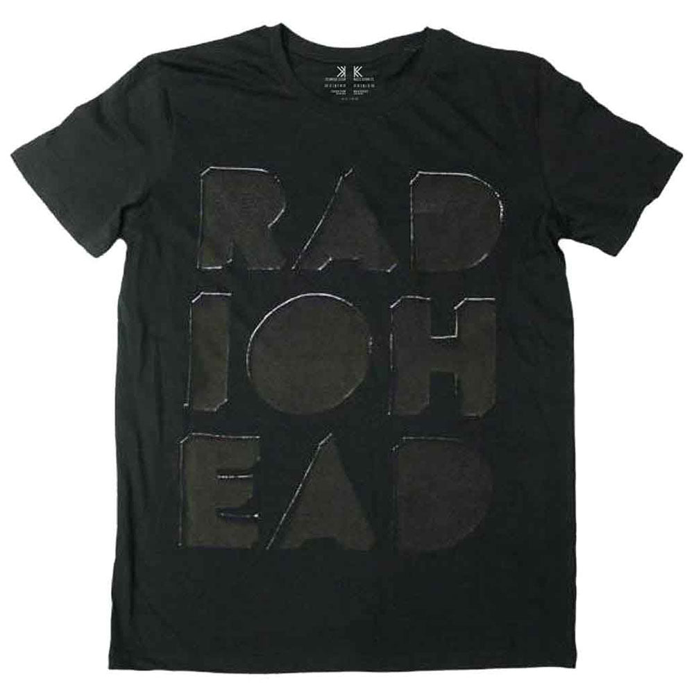 Radiohead Note Pad Debossed Band Logo T Shirt product image 1