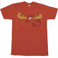 Rocky and Bullwinkle Bull Brains T-Shirt product image 1