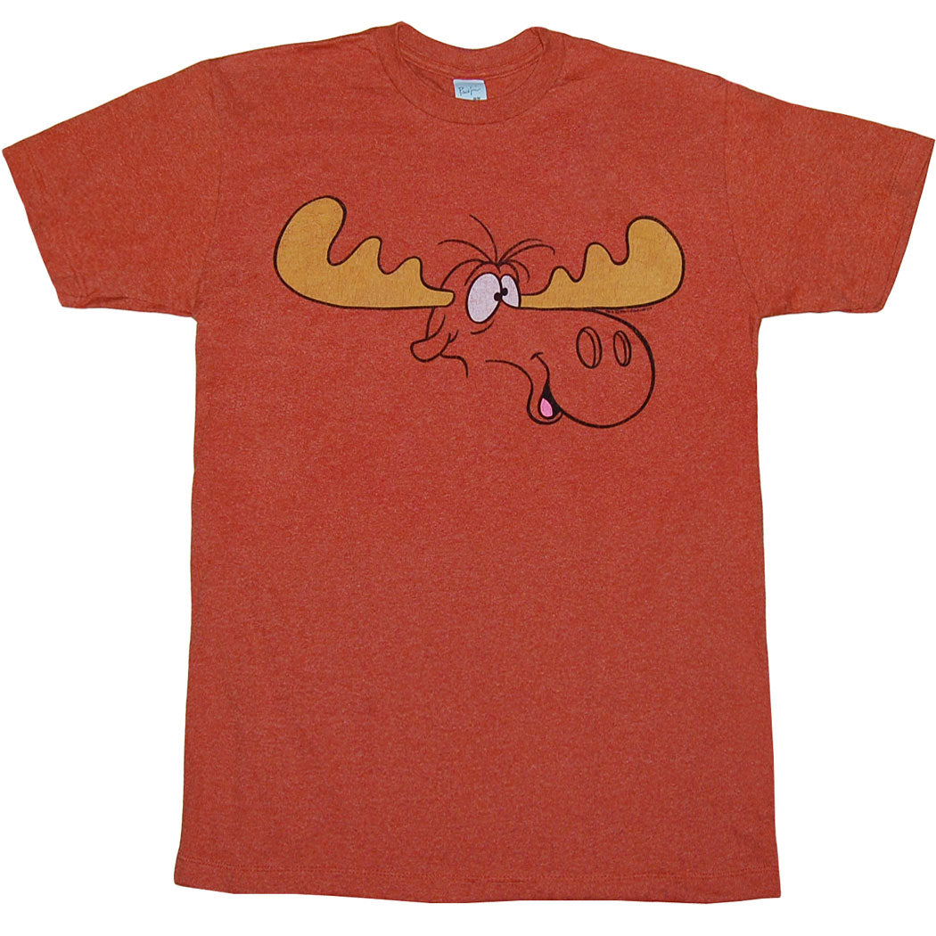 Rocky and Bullwinkle Bull Brains T-Shirt product image 1