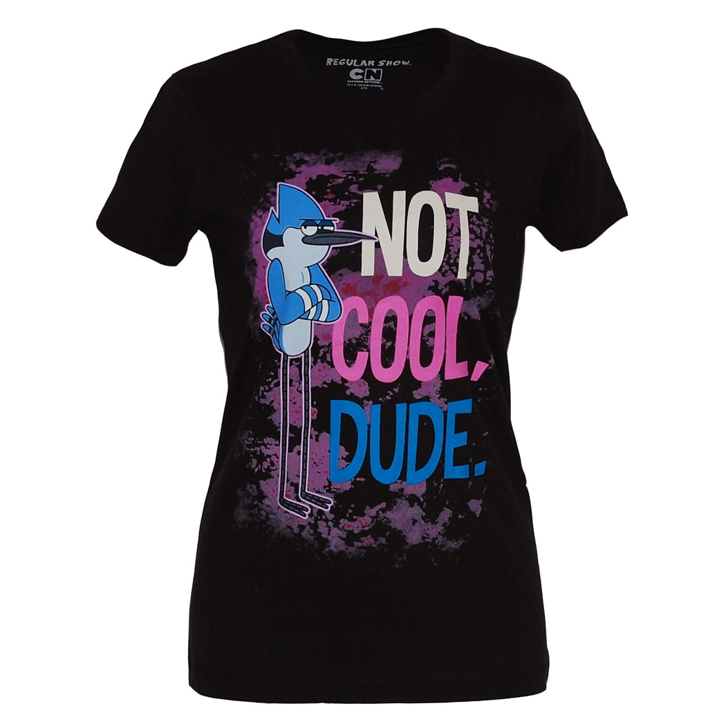 Regular Show Not Cool Ladies Junior T-Shirt product image 1