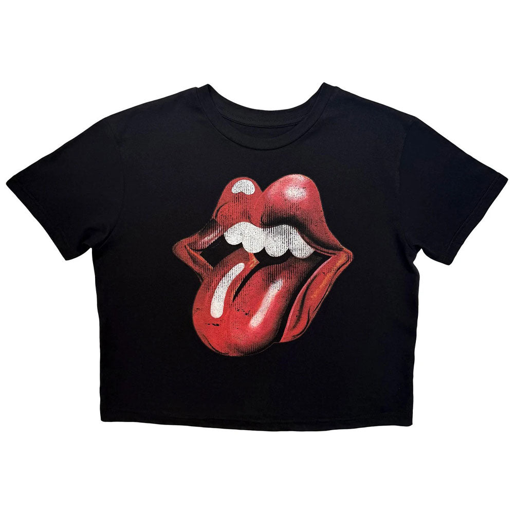 The Rolling Stones New Band Tongue Crop Top product image 1