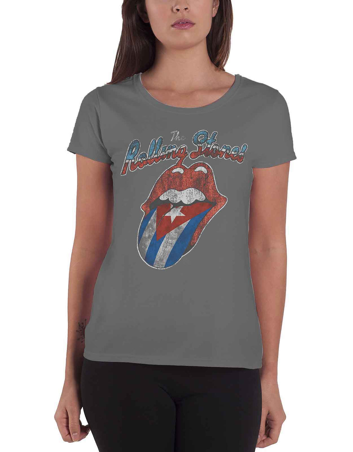 The Rolling Stones Rocks Off Cuba Skinny Fit T Shirt product image 6